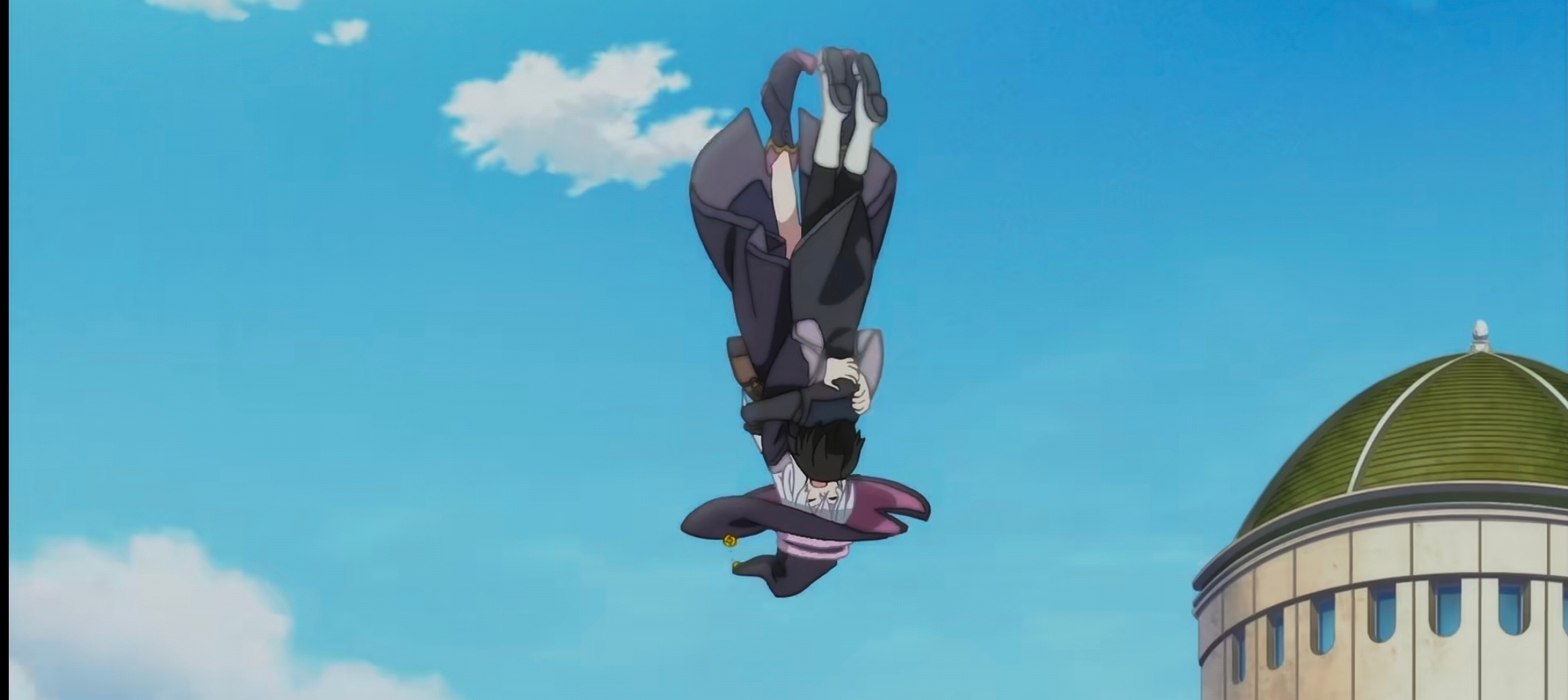 伊蕾娜与沙耶在魔法使之国相撞相遇